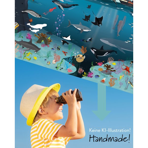 Unterwasserwelt für Kinder 170 gr. matt Papier