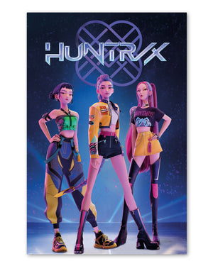 Chasseurs de démons KPop Affiche Chasseur/euse