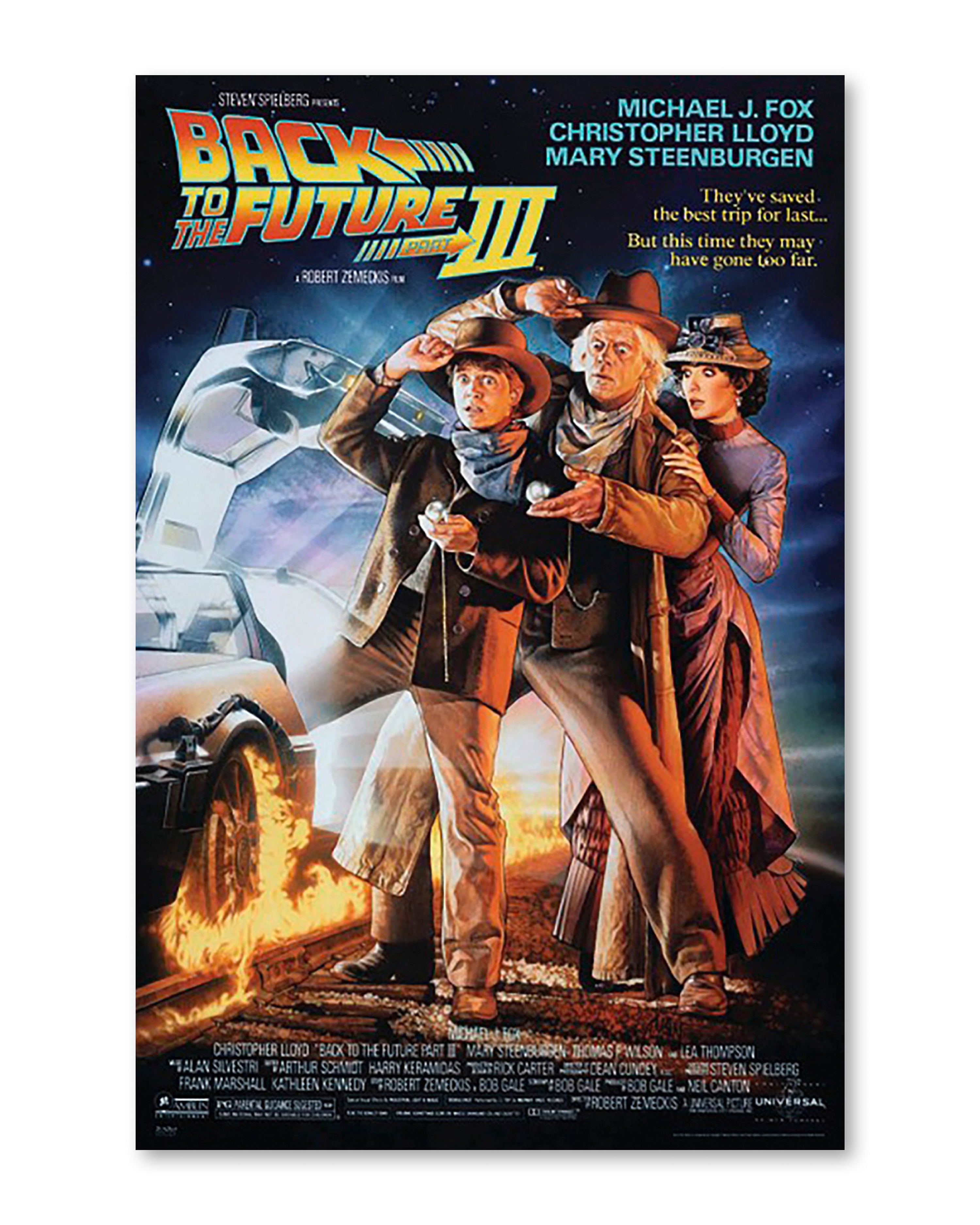 Zurück in die Zukunft I - III Posterset