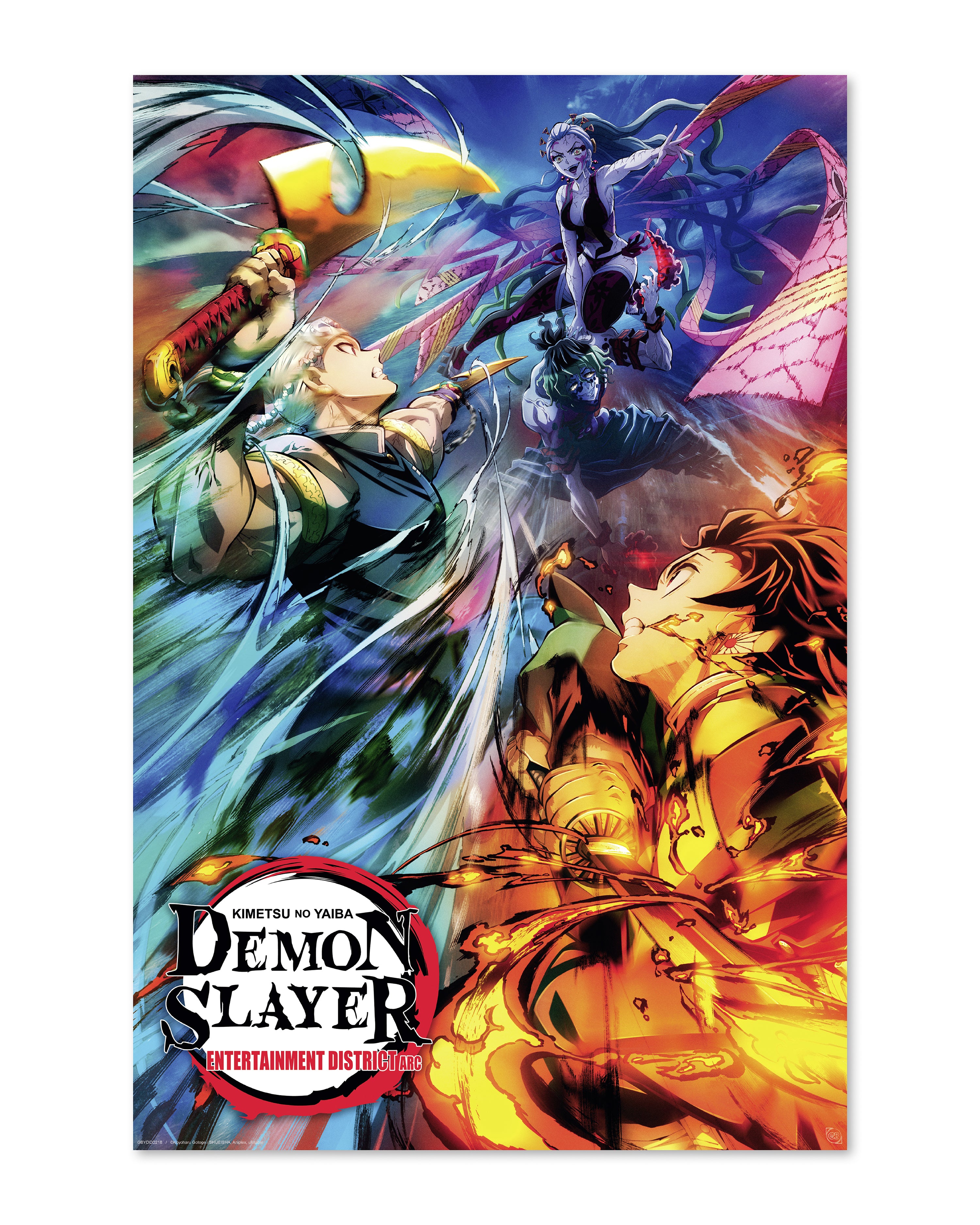 Demon Slayer Poster 2 Key Art The Hinokami Chronicles