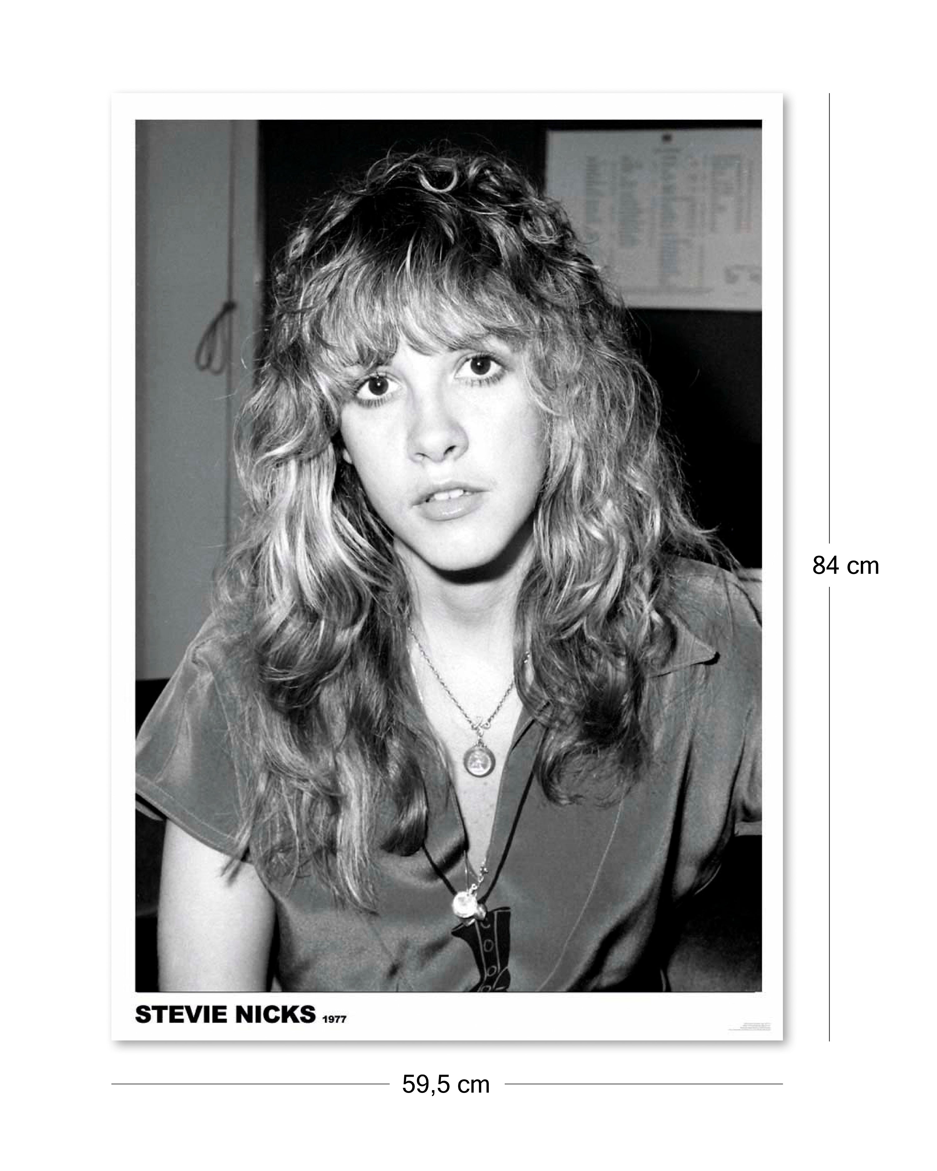 Stevie Nicks Poster Retro Fotografie von 1977 - 61x91,5 cm