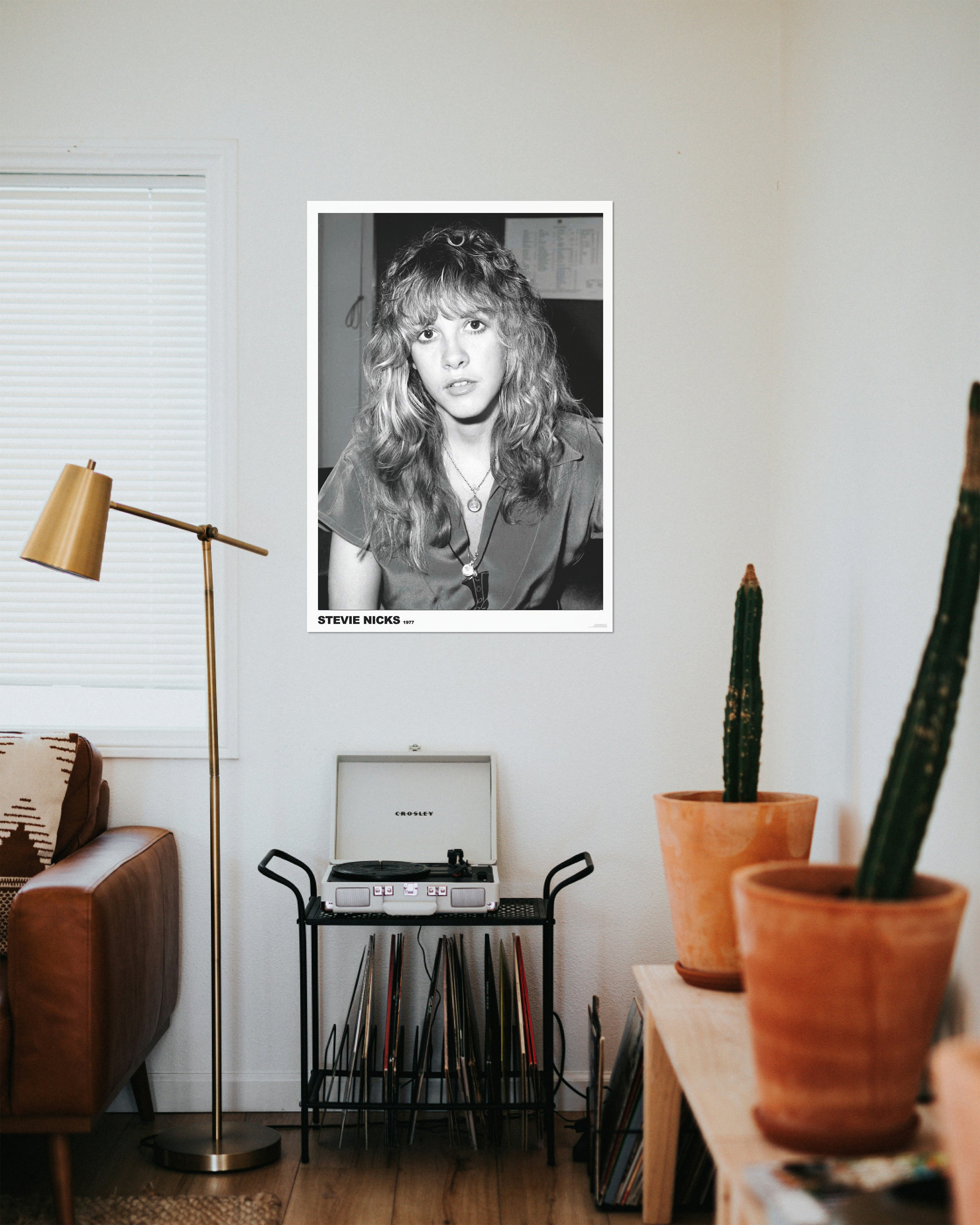 Stevie Nicks Poster Retro Fotografie von 1977 - 61x91,5 cm