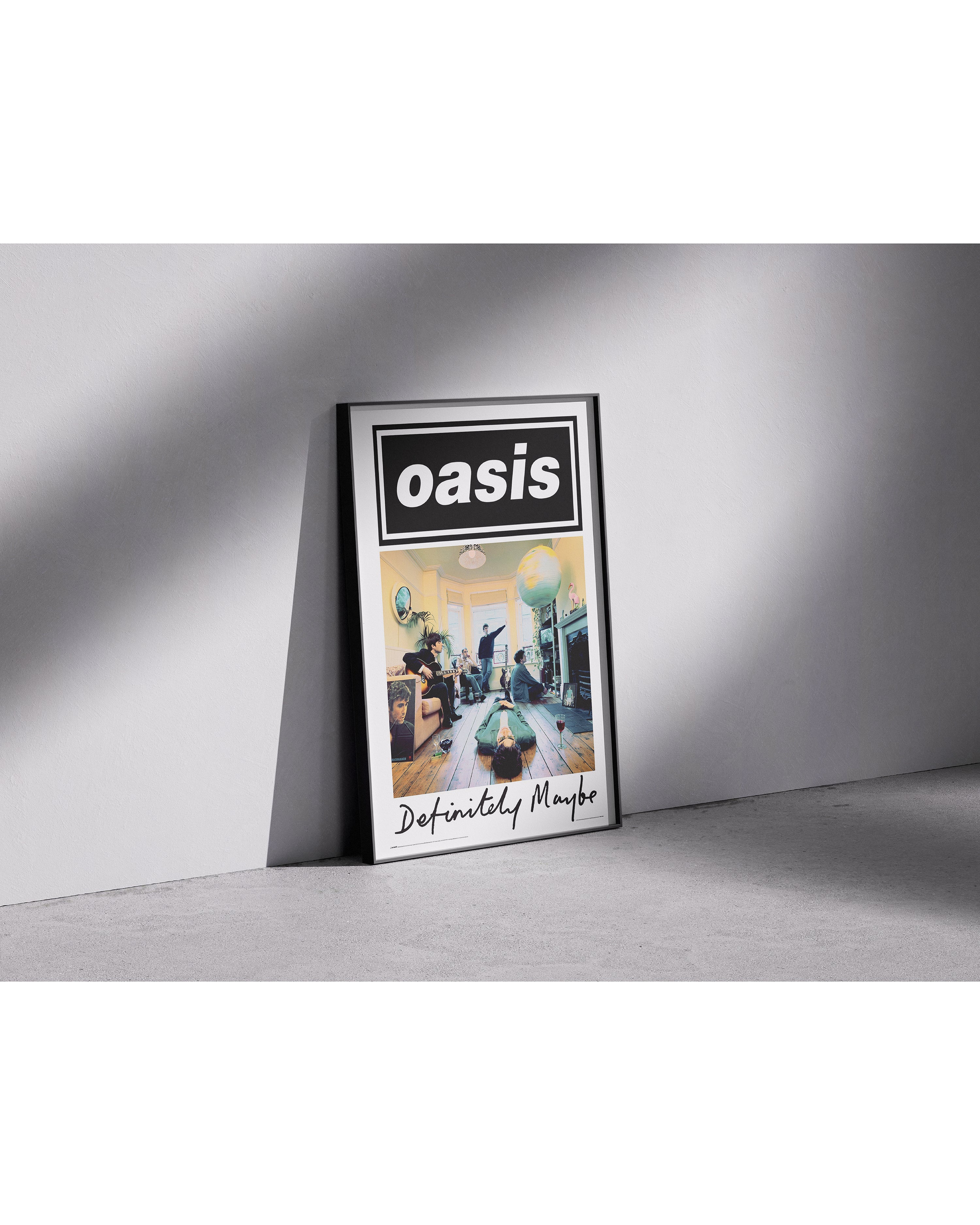 Oasis Poster Definitely Maybe