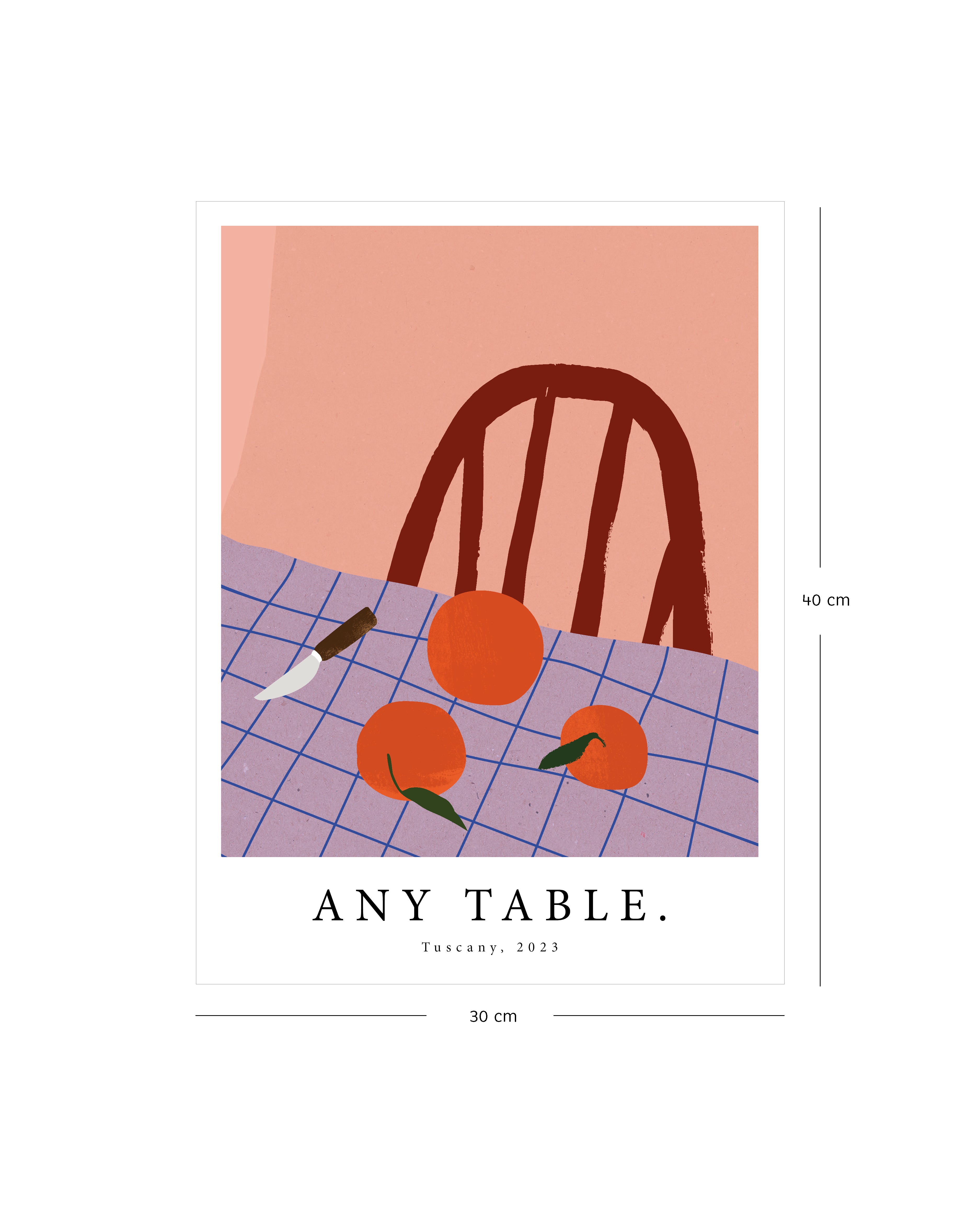 Any Table Kunstdruck