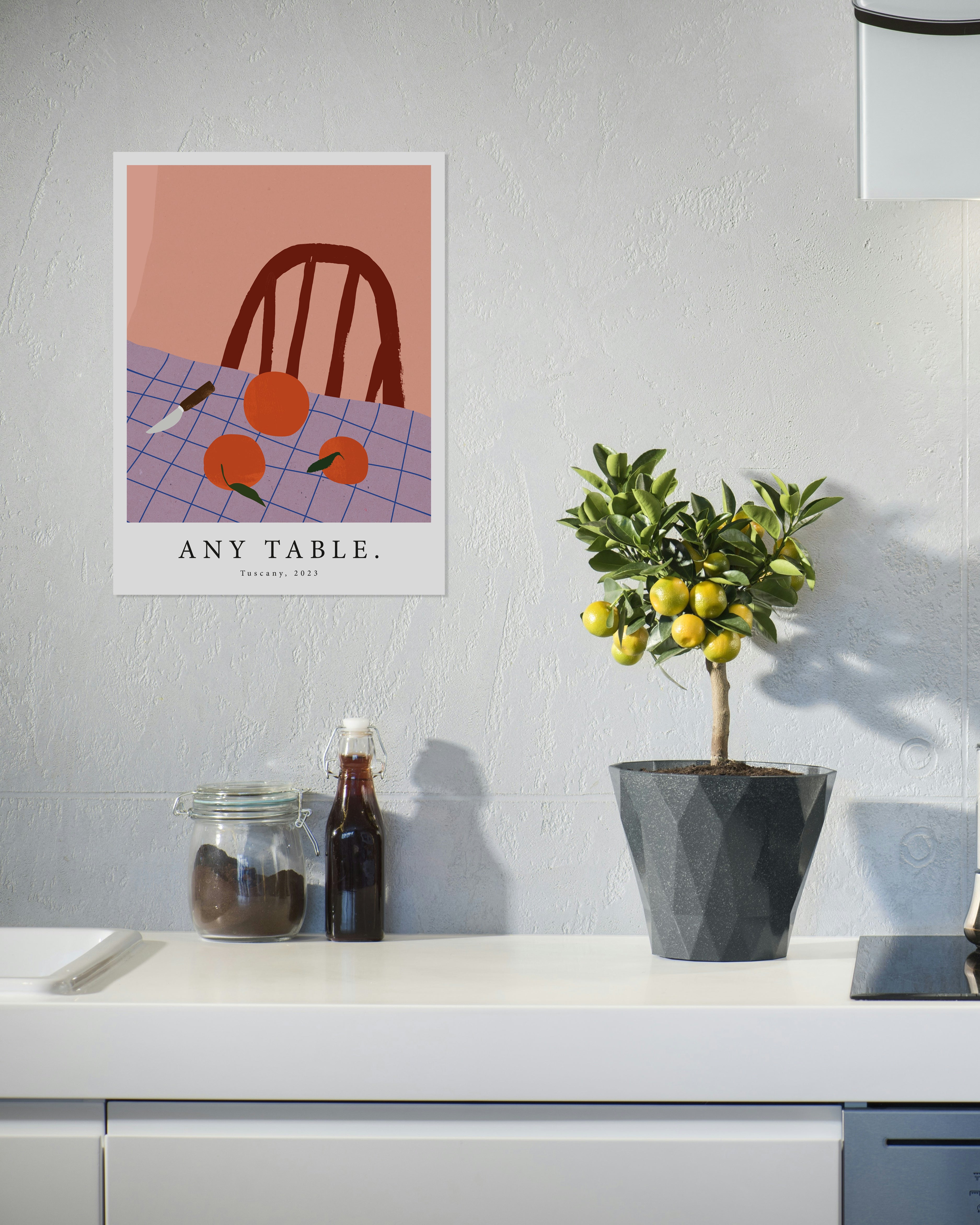 Any Table Kunstdruck