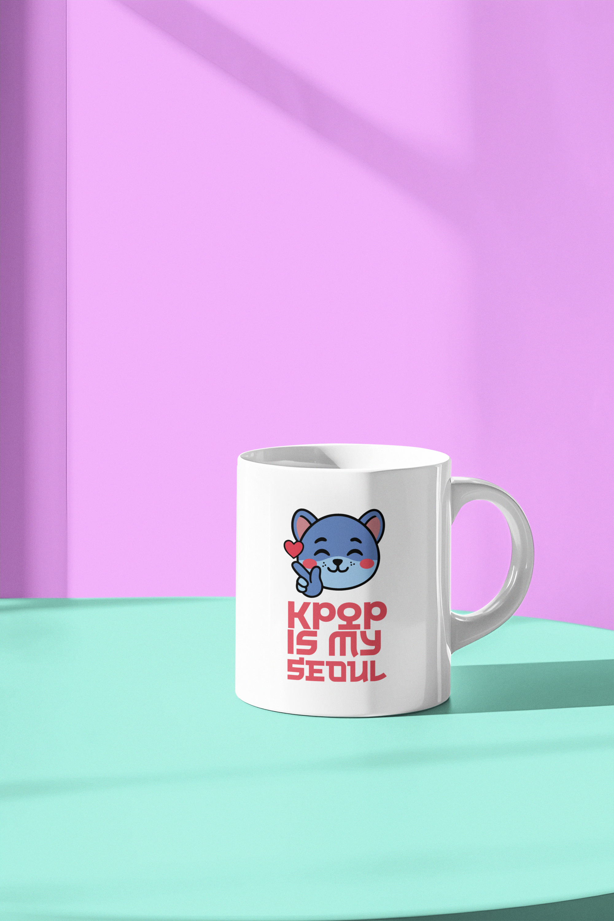 K-POP Cat Tasse