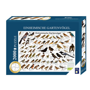 Puzzle Oiseaux de jardin indigènes 2000 pièces