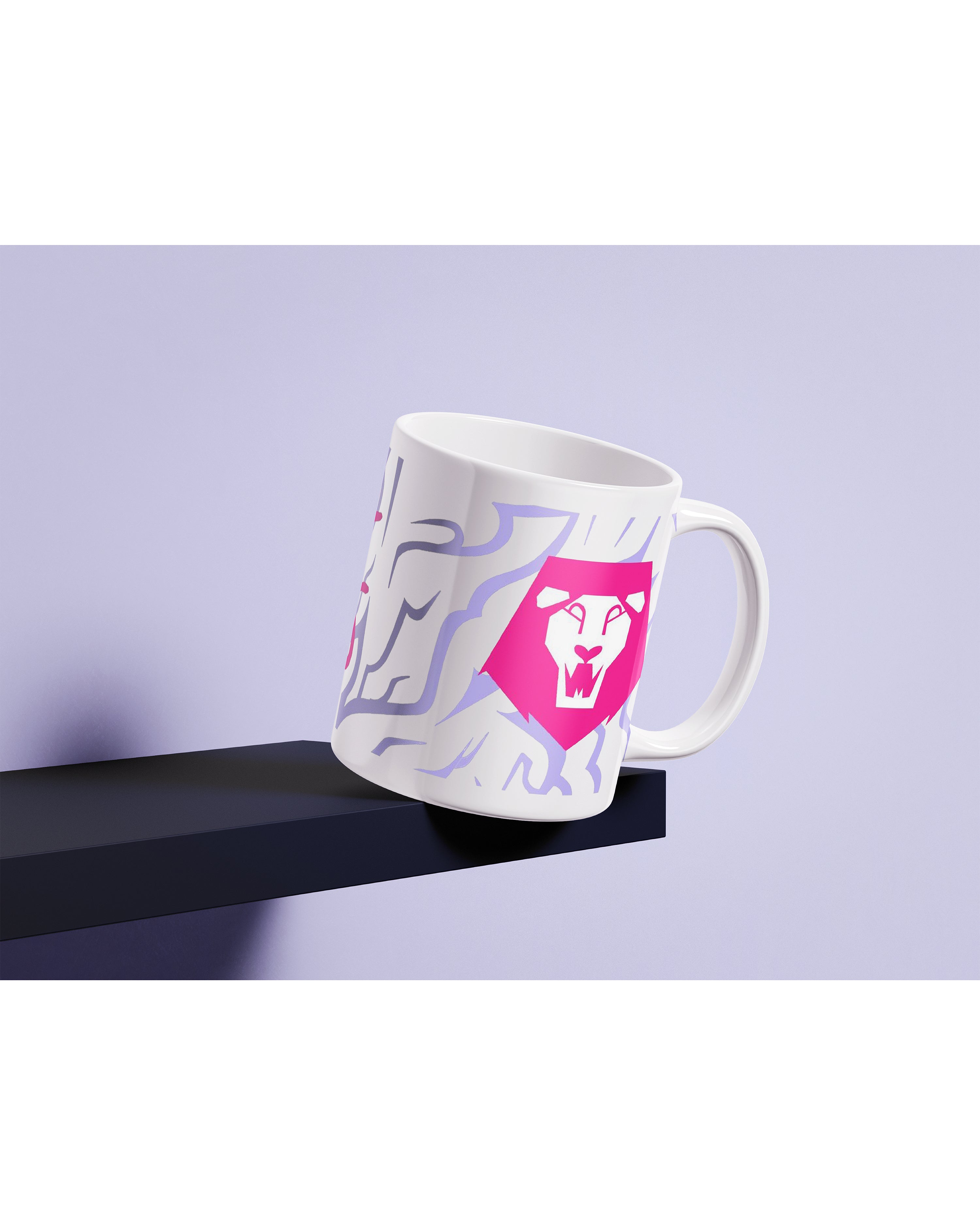 K-Pop Demon Hunters Tasse Saja Boys Logo Pink