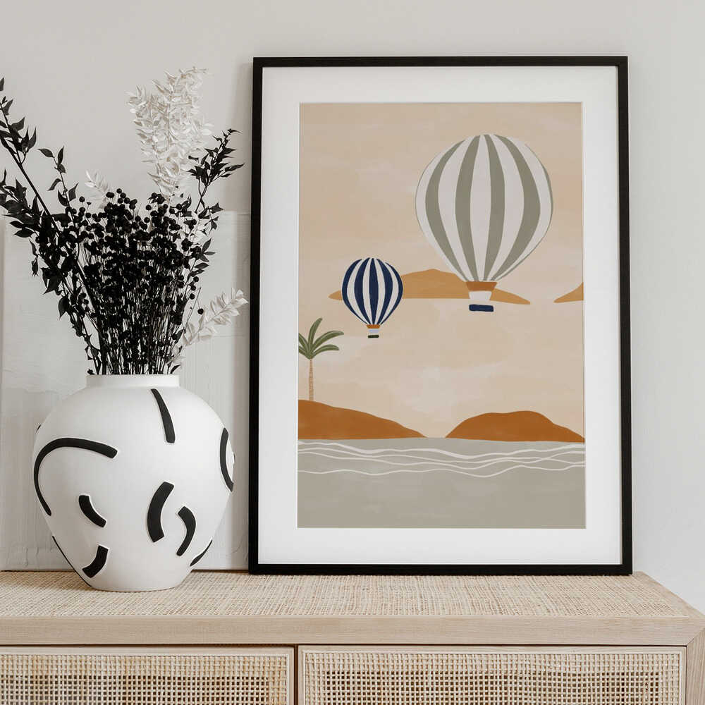 Airballoons In Dessert