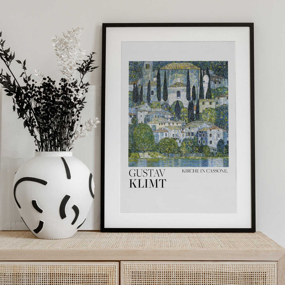 Kirche In Cassone (1913) Poster