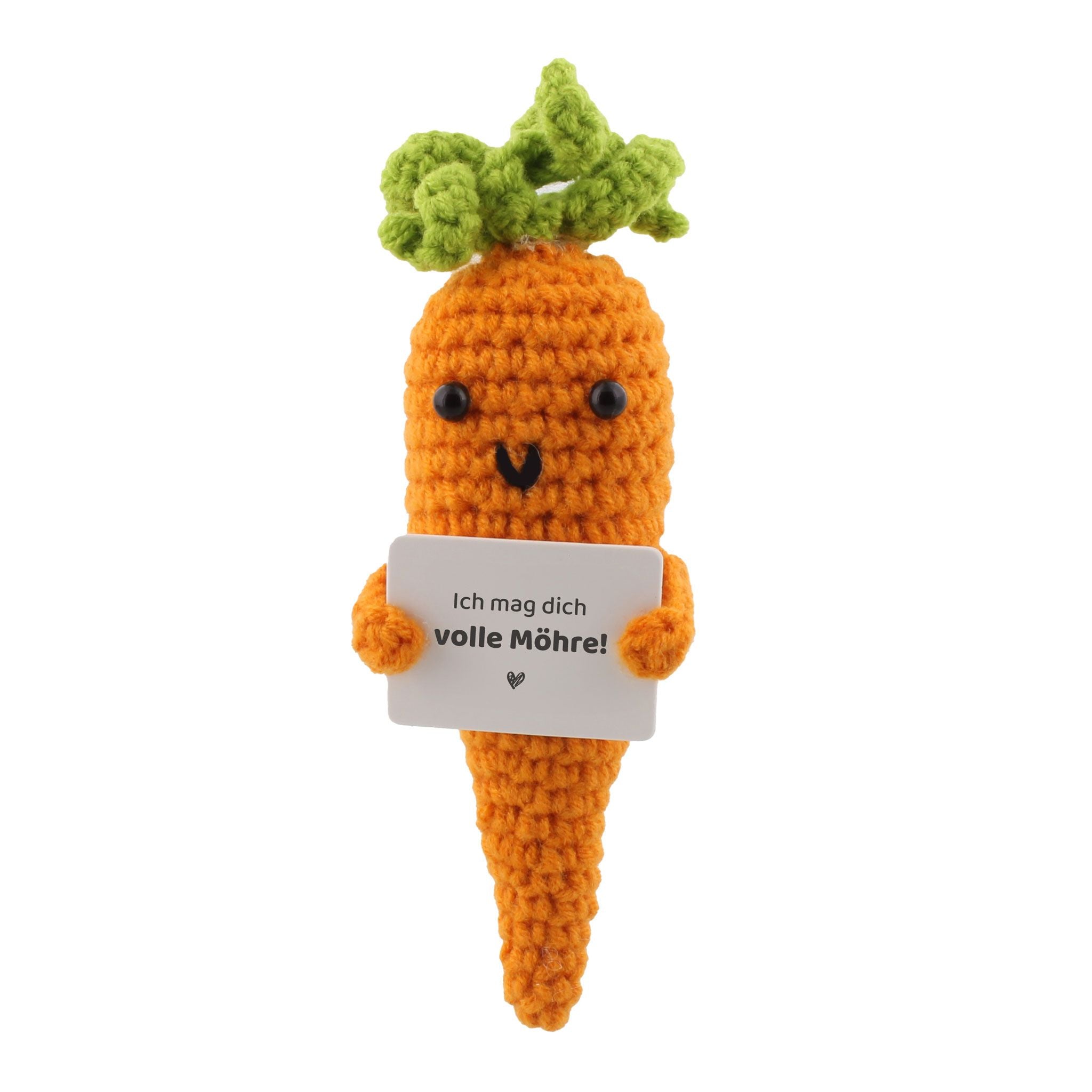 « Veggie Buddies » : carotte en crochet trop mignonne