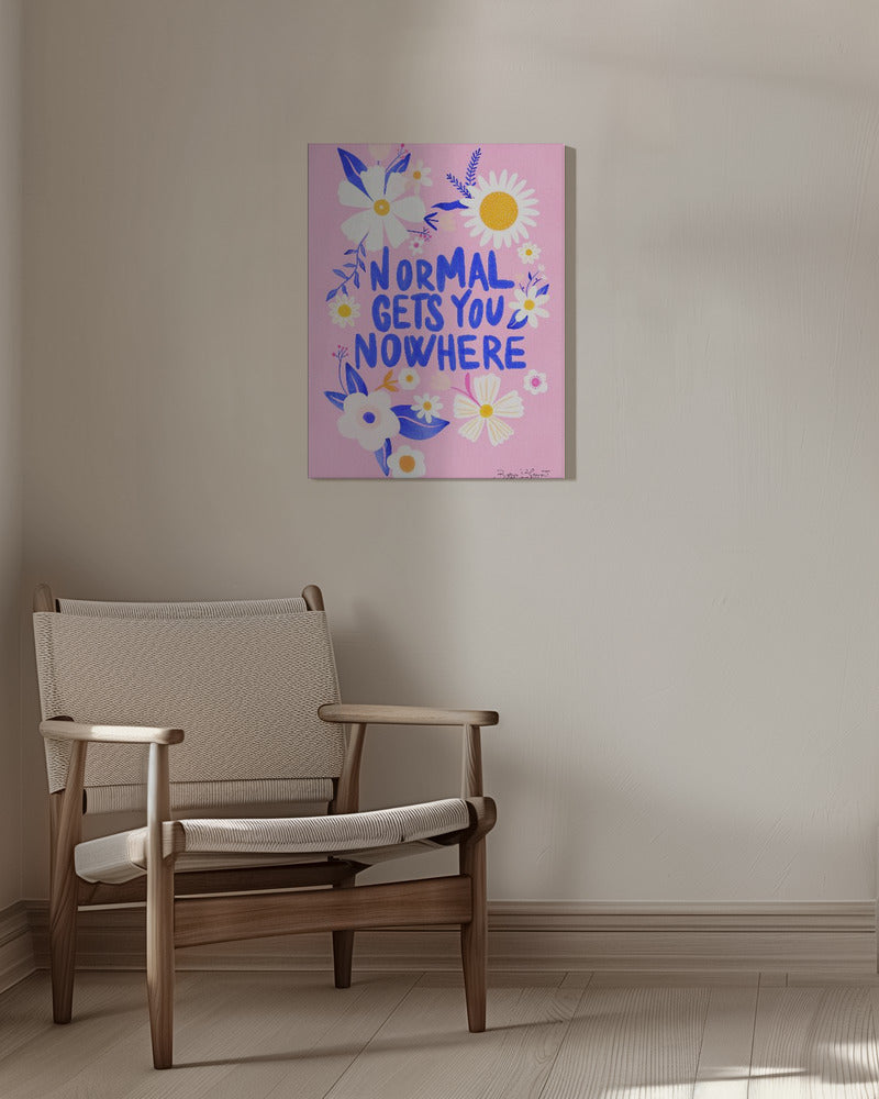 Normal Gets You Nowhere
