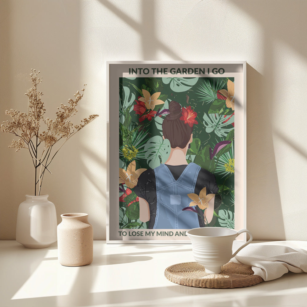 Into the Garden Standard Wall Art