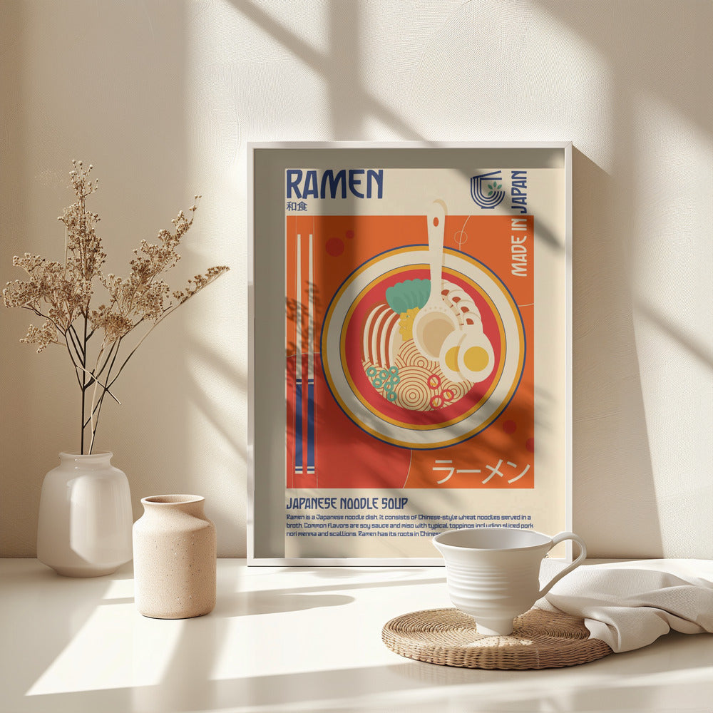 Ramen Japanese Food Print