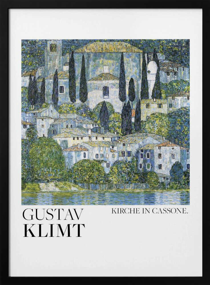 Kirche In Cassone (1913) Poster