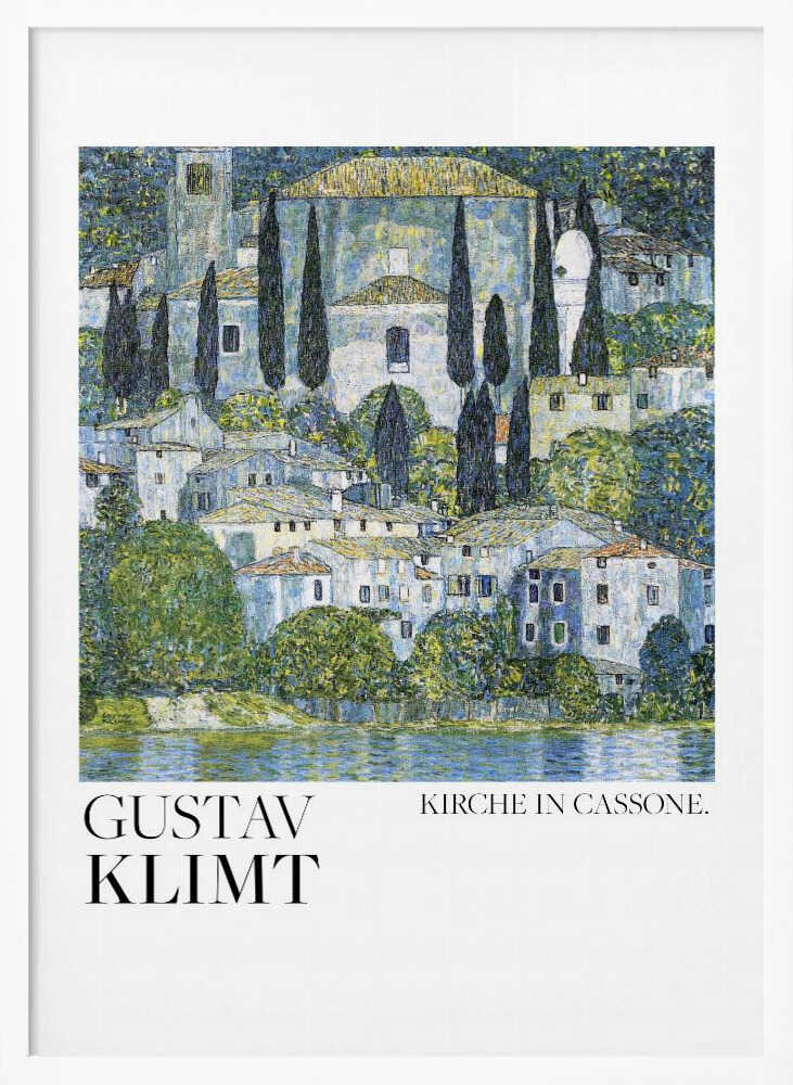 Kirche In Cassone (1913) Poster