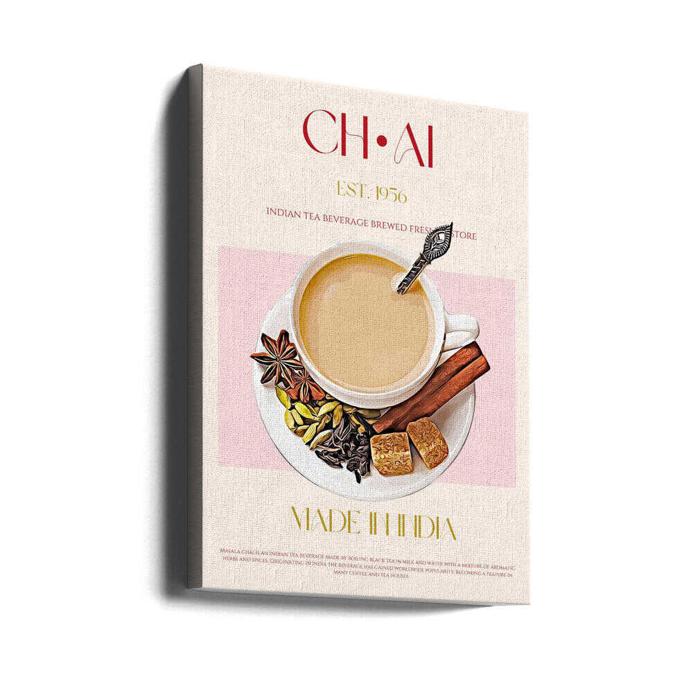 Chai Tea Poster - "Spice & Warmth"