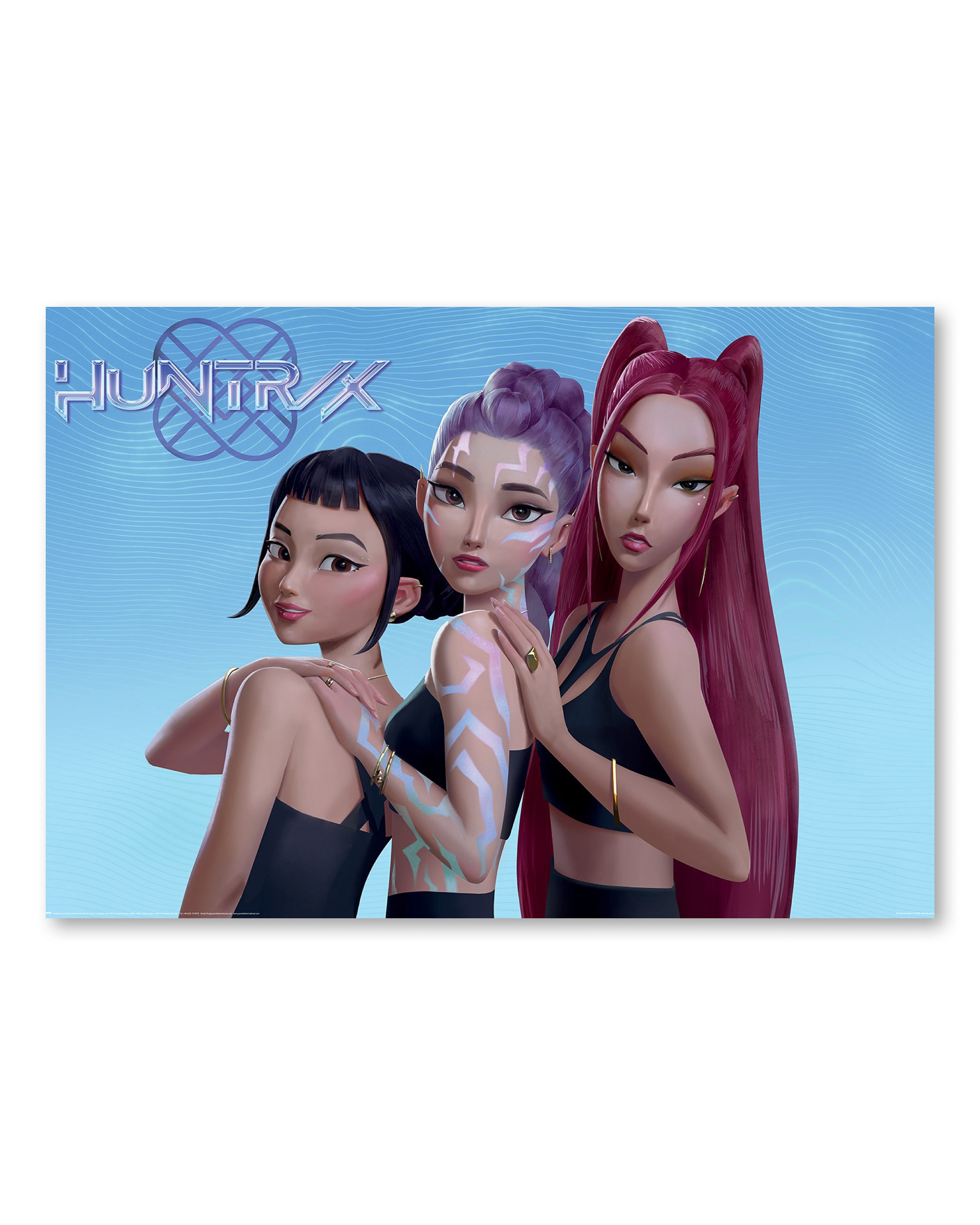 K-Pop Demon Hunters Poster Rumi, Mira & Zoey, Comeback