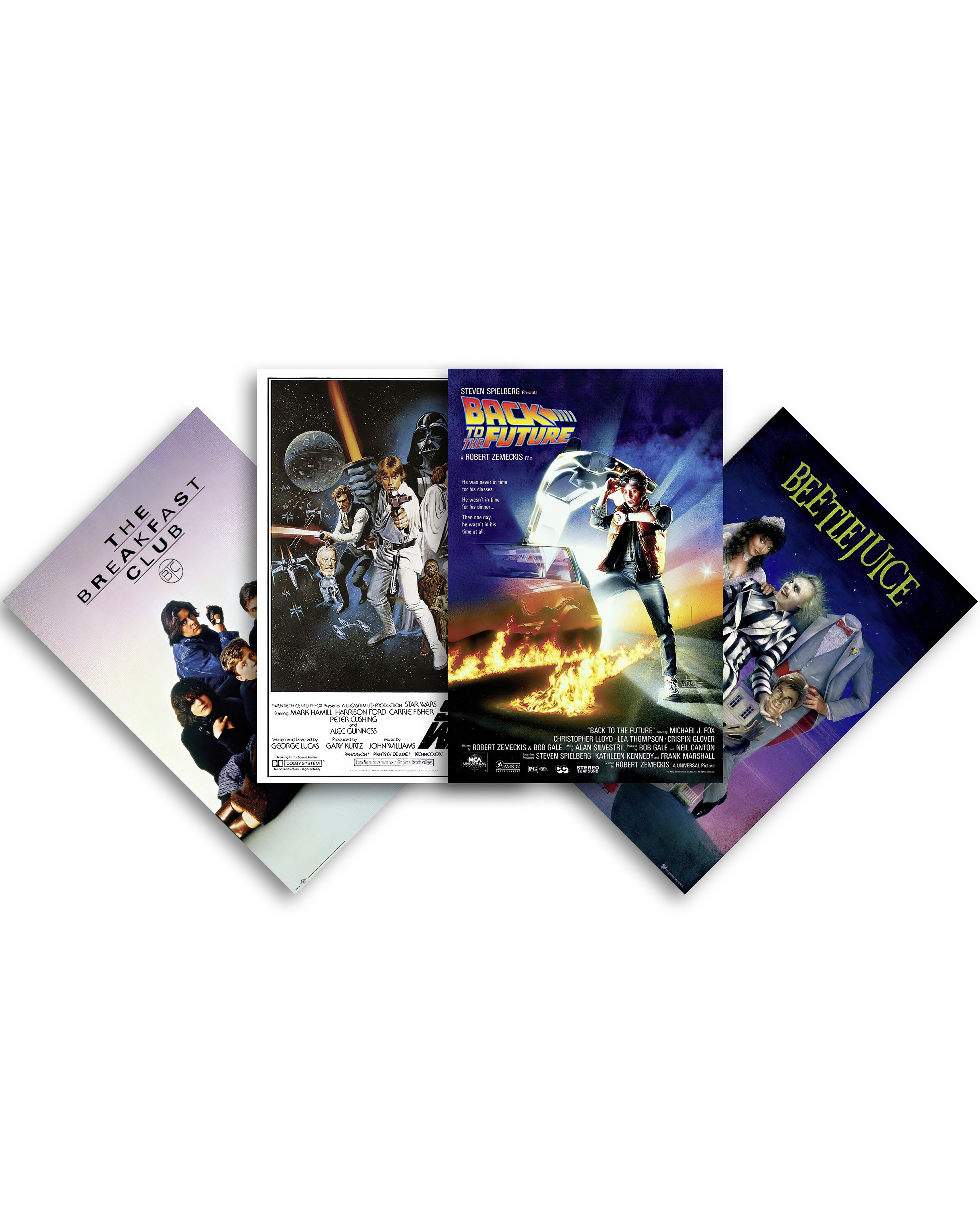 Classic 80's Movies Posterset