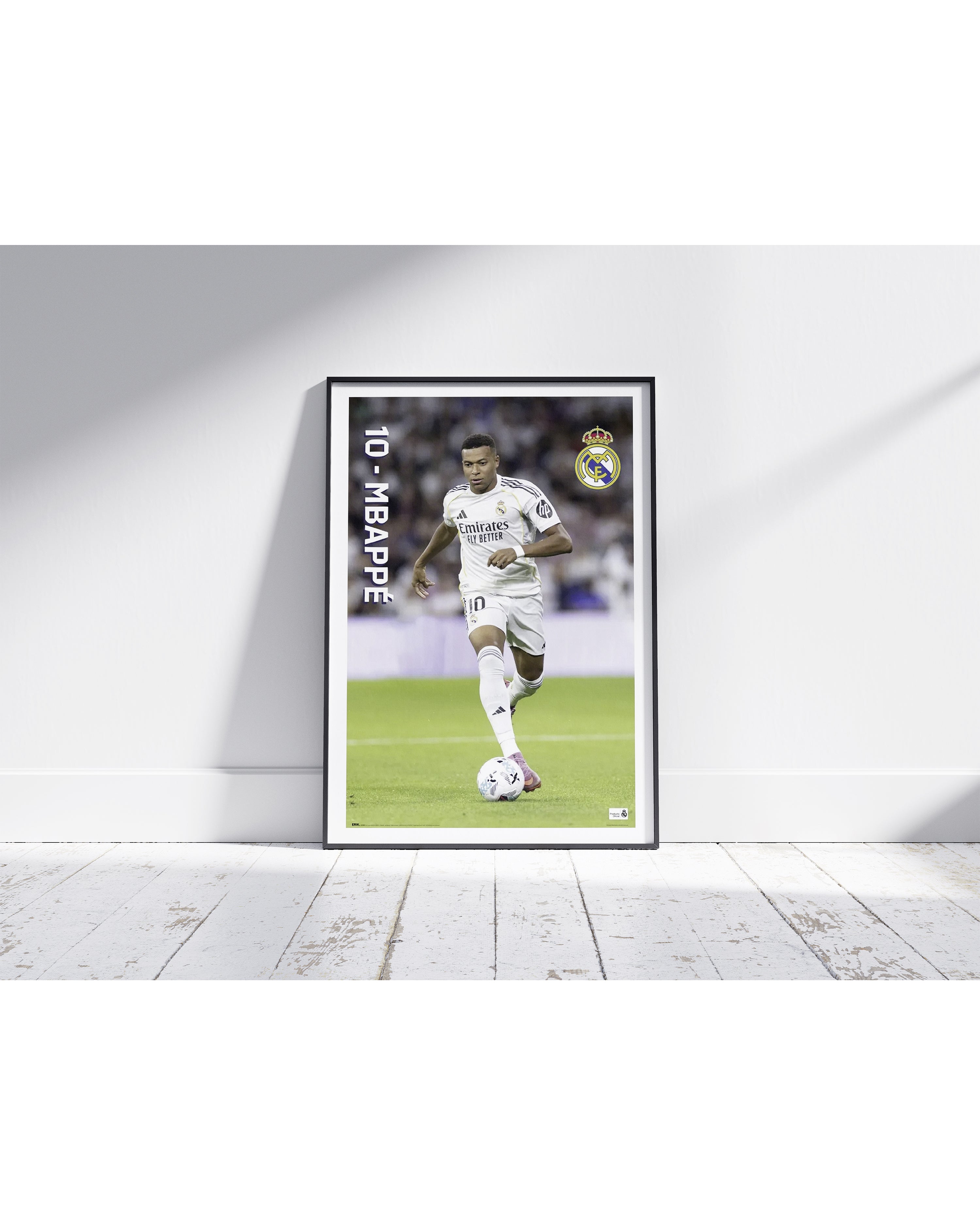Real Madrid Poster Mbappé