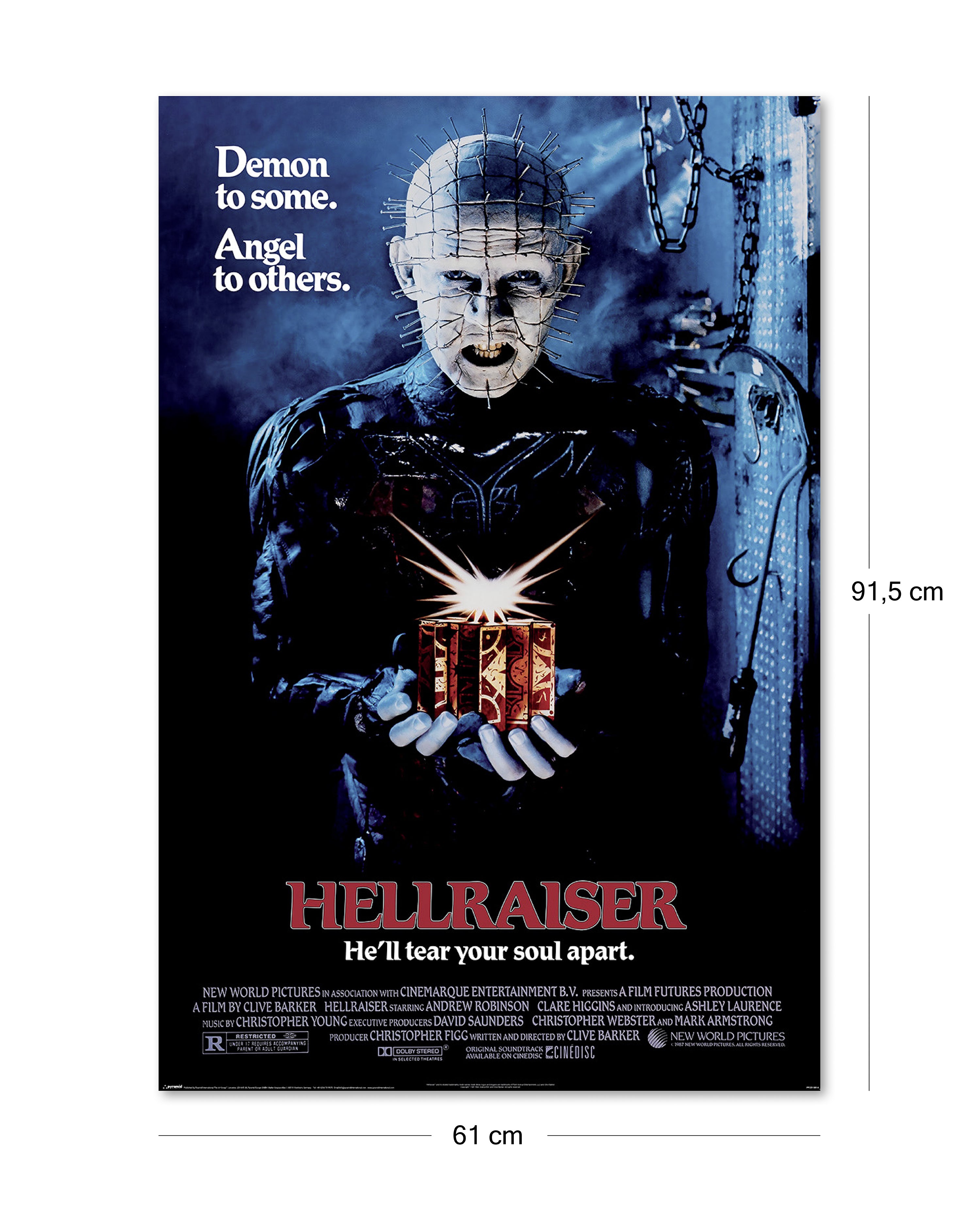 Hellraiser Poster - One Sheet The Gate to Hell - 61x91.5 cm