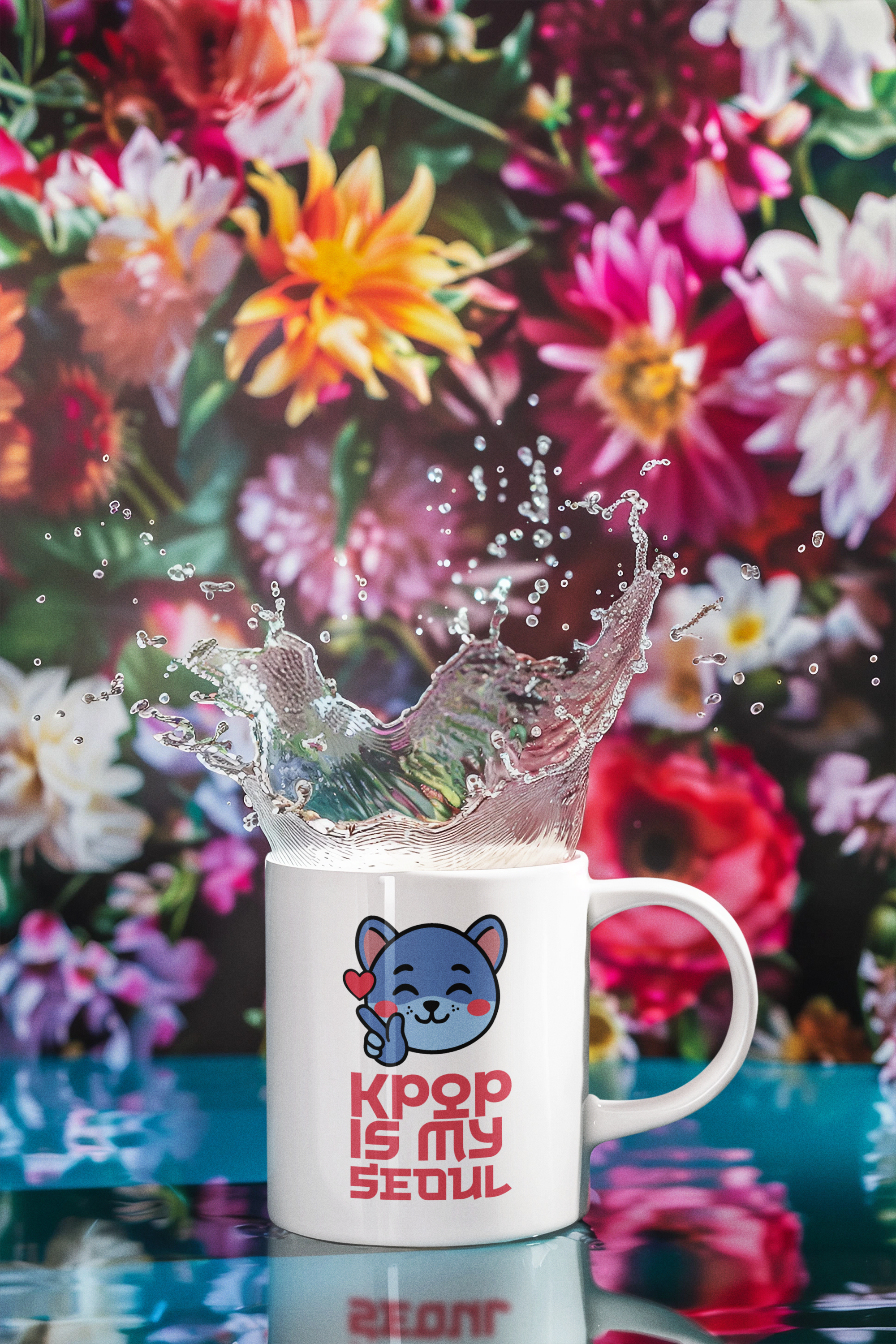 K-POP Cat Tasse