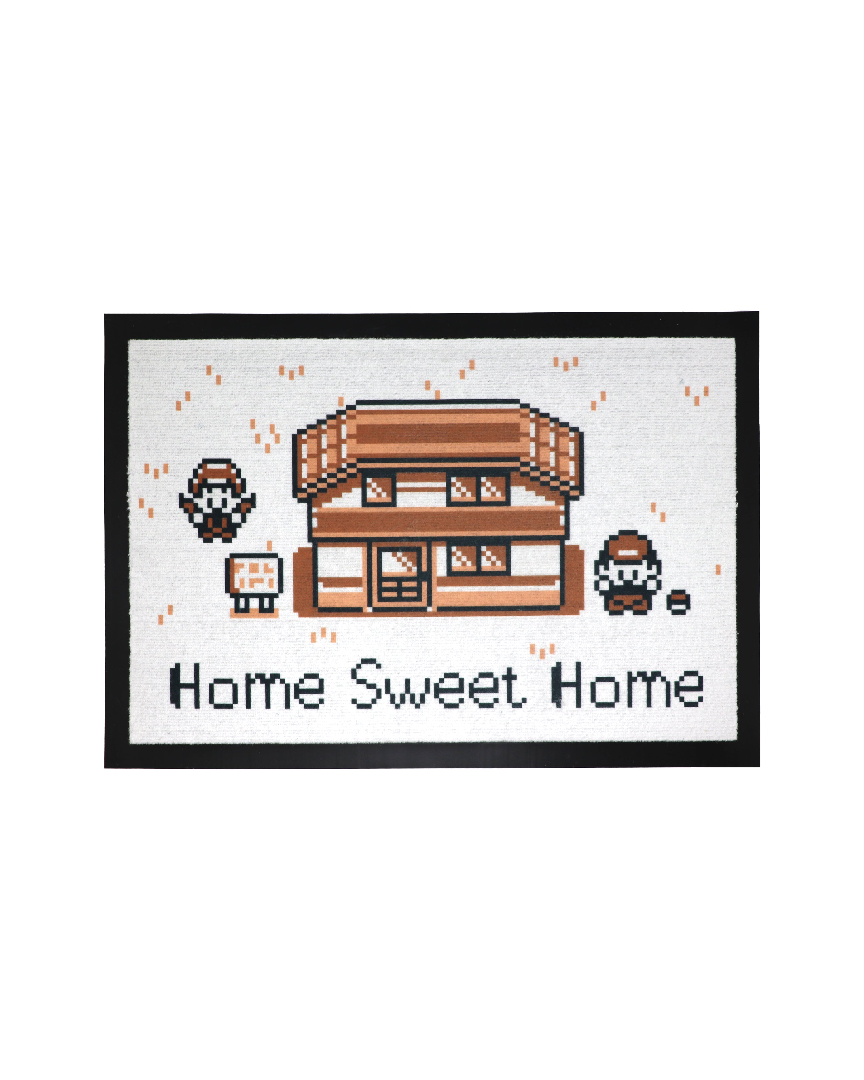 Pocket Monster Fußmatte Home Sweet Home Pixelart