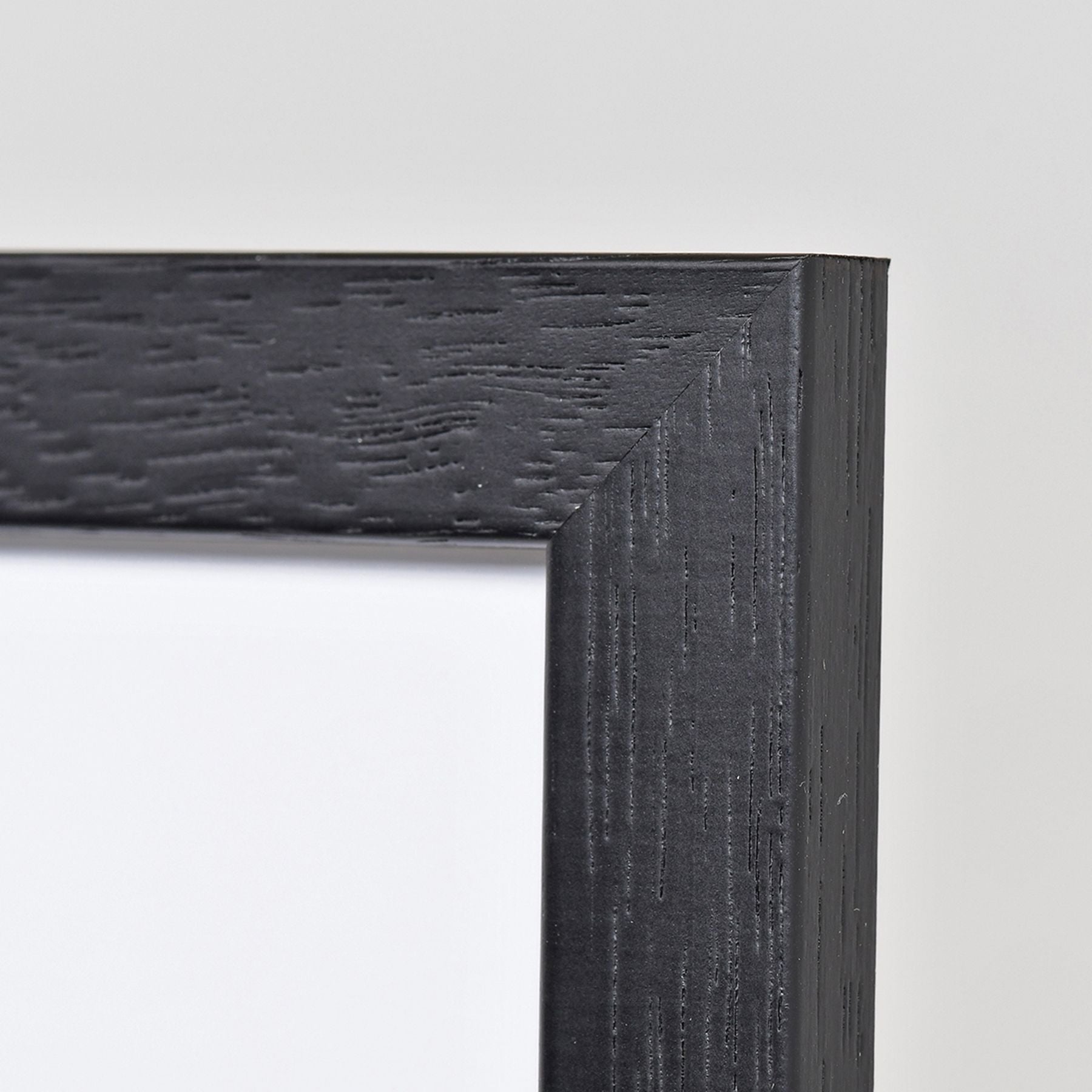 Cadre affiche 60 x 90 cm décor bois noir