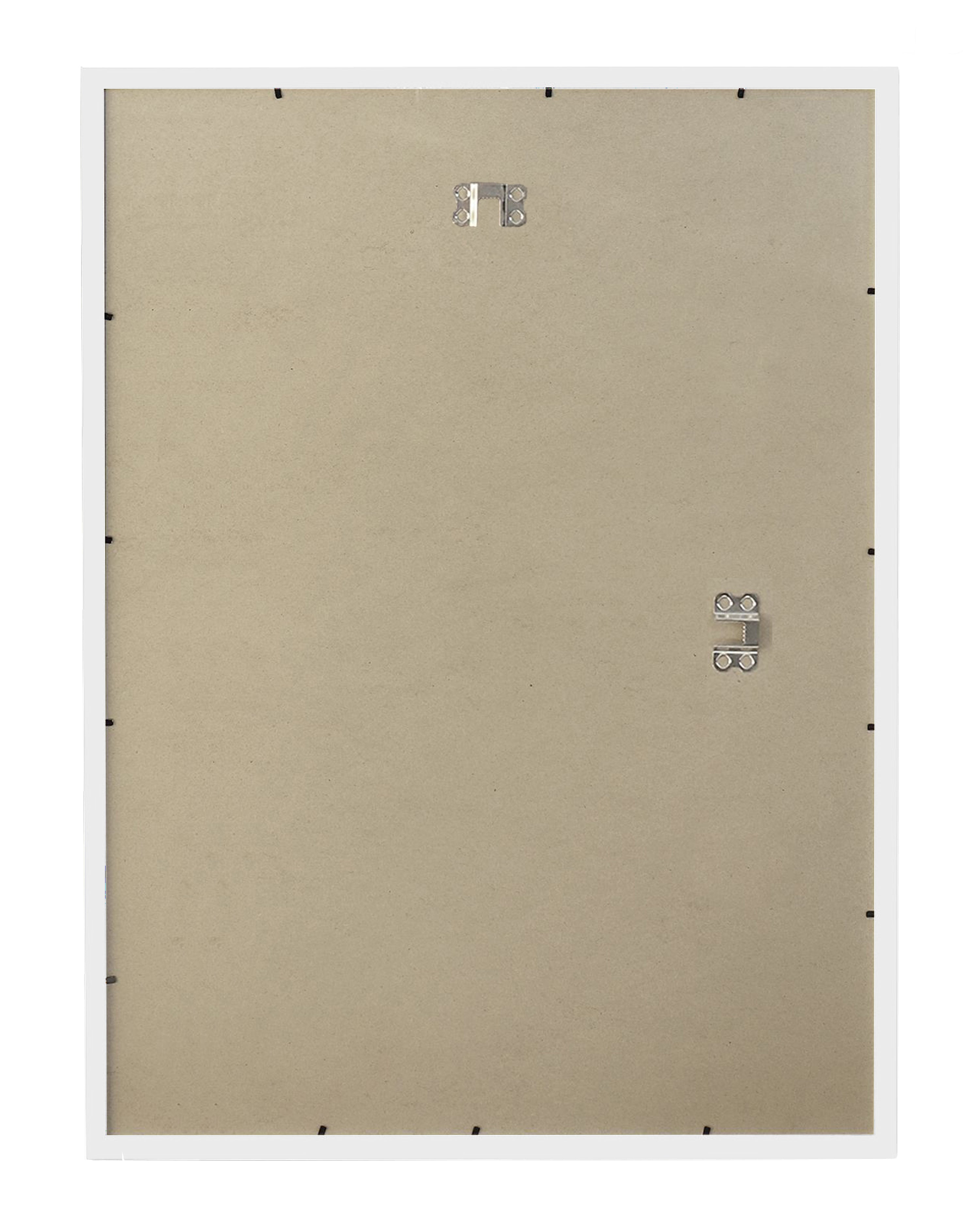 Poster frame 45 x 60 cm wood decor white