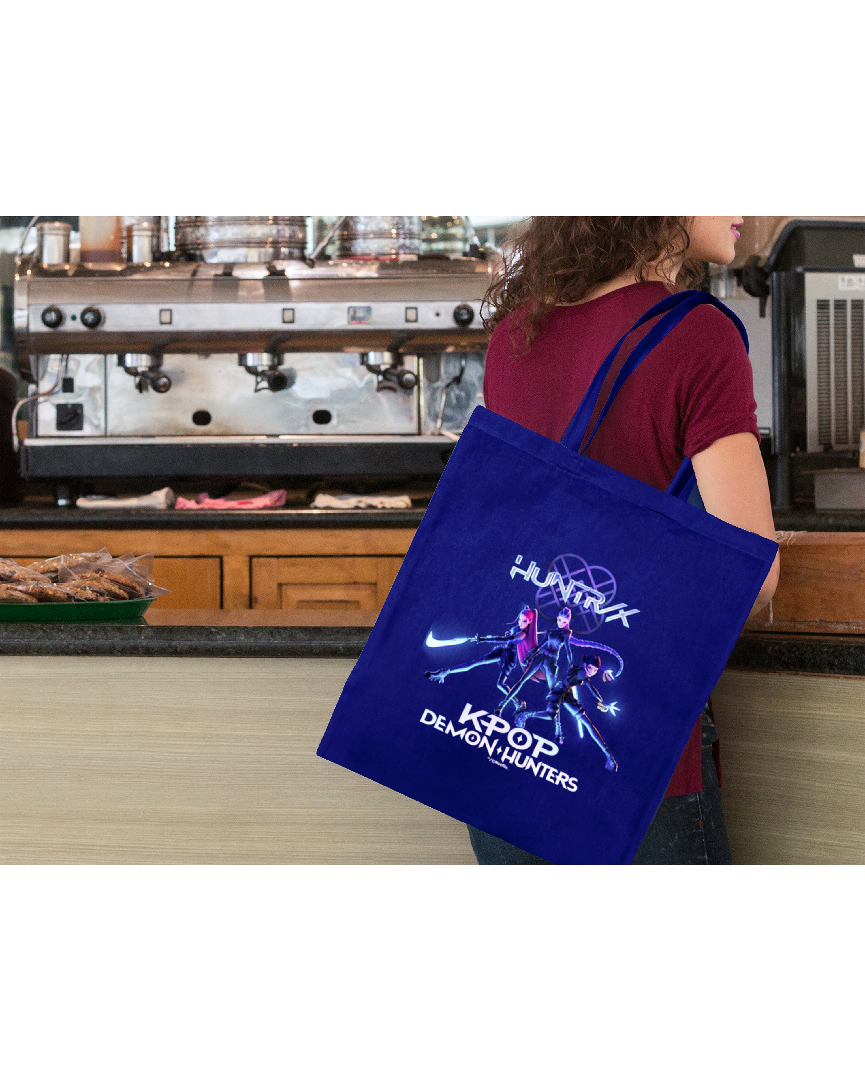 K-Pop Demon Hunters Canvas Tasche Huntrix Trio