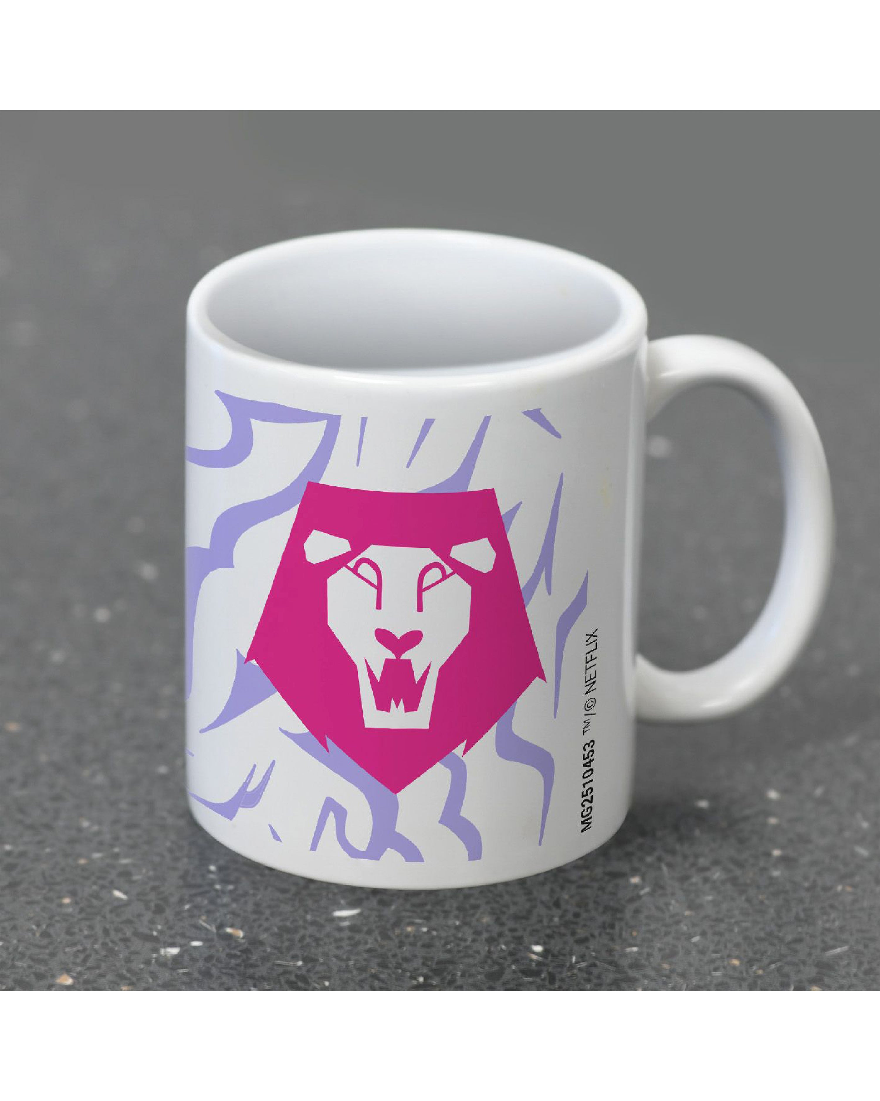 K-Pop Demon Hunters Tasse Saja Boys Logo Pink
