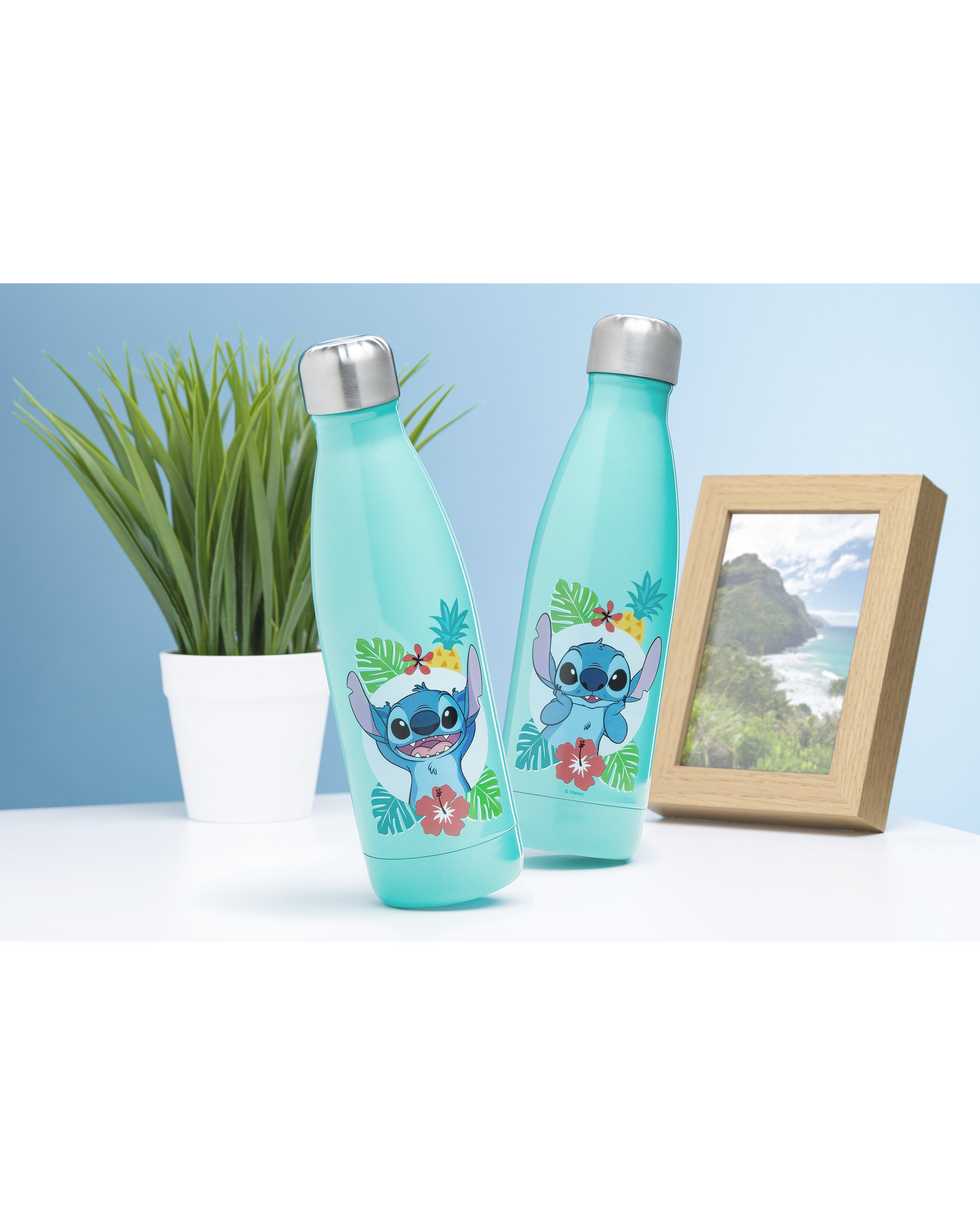 Disney Lilo & Stitch Water Bottle - Double-sided print - 460ml