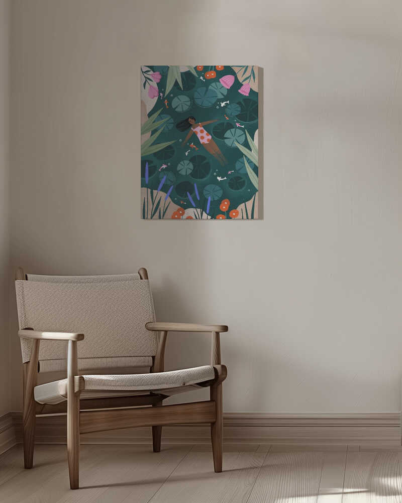 Wild Swimming von Bea Müller - Poster