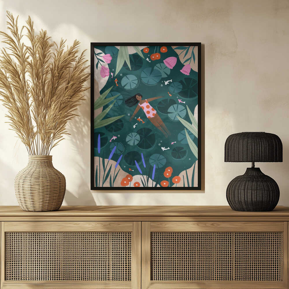 Wild Swimming von Bea Müller - Poster