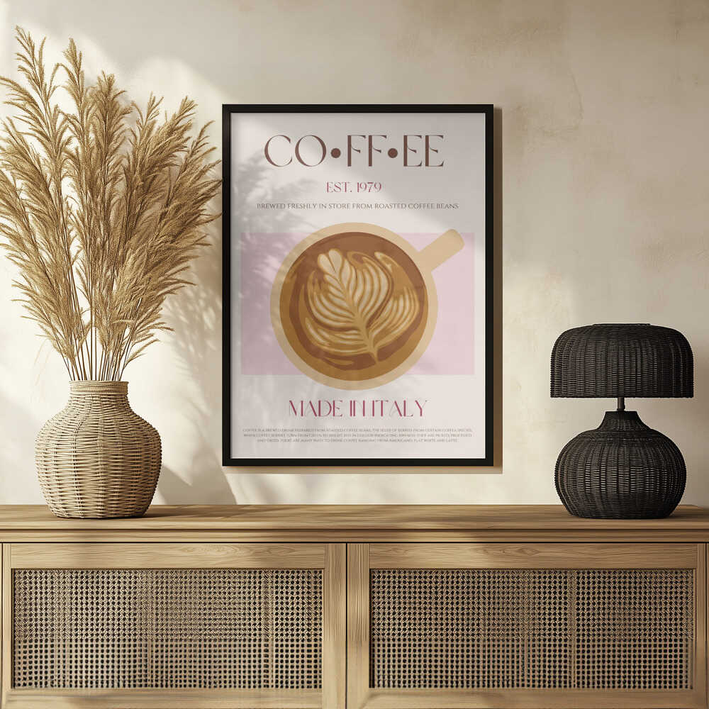 Italian Coffee Poster