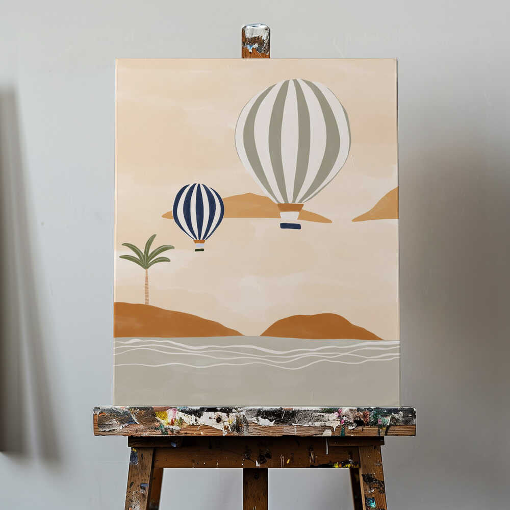 Airballoons In Dessert