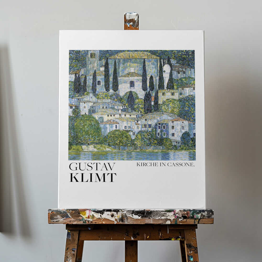 Kirche In Cassone (1913) Poster