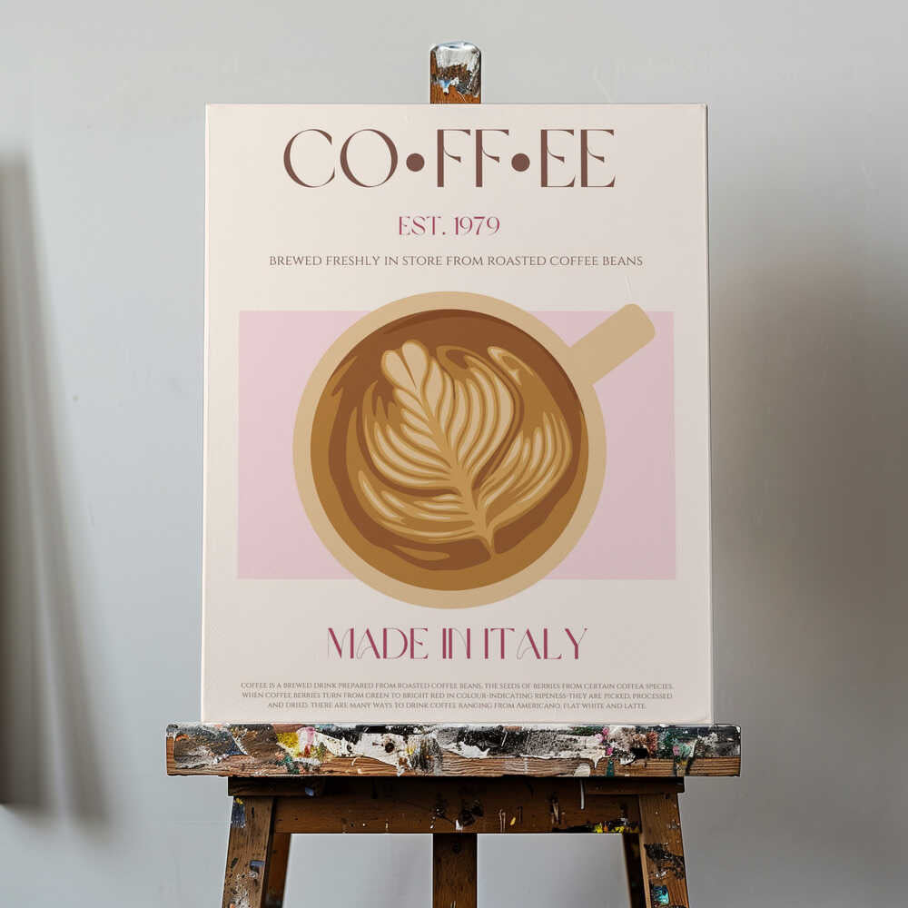 Italian Coffee Poster