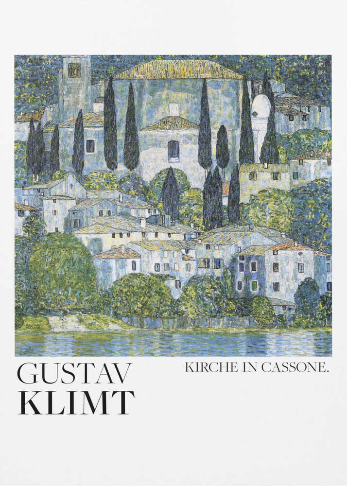 Kirche In Cassone (1913) Poster