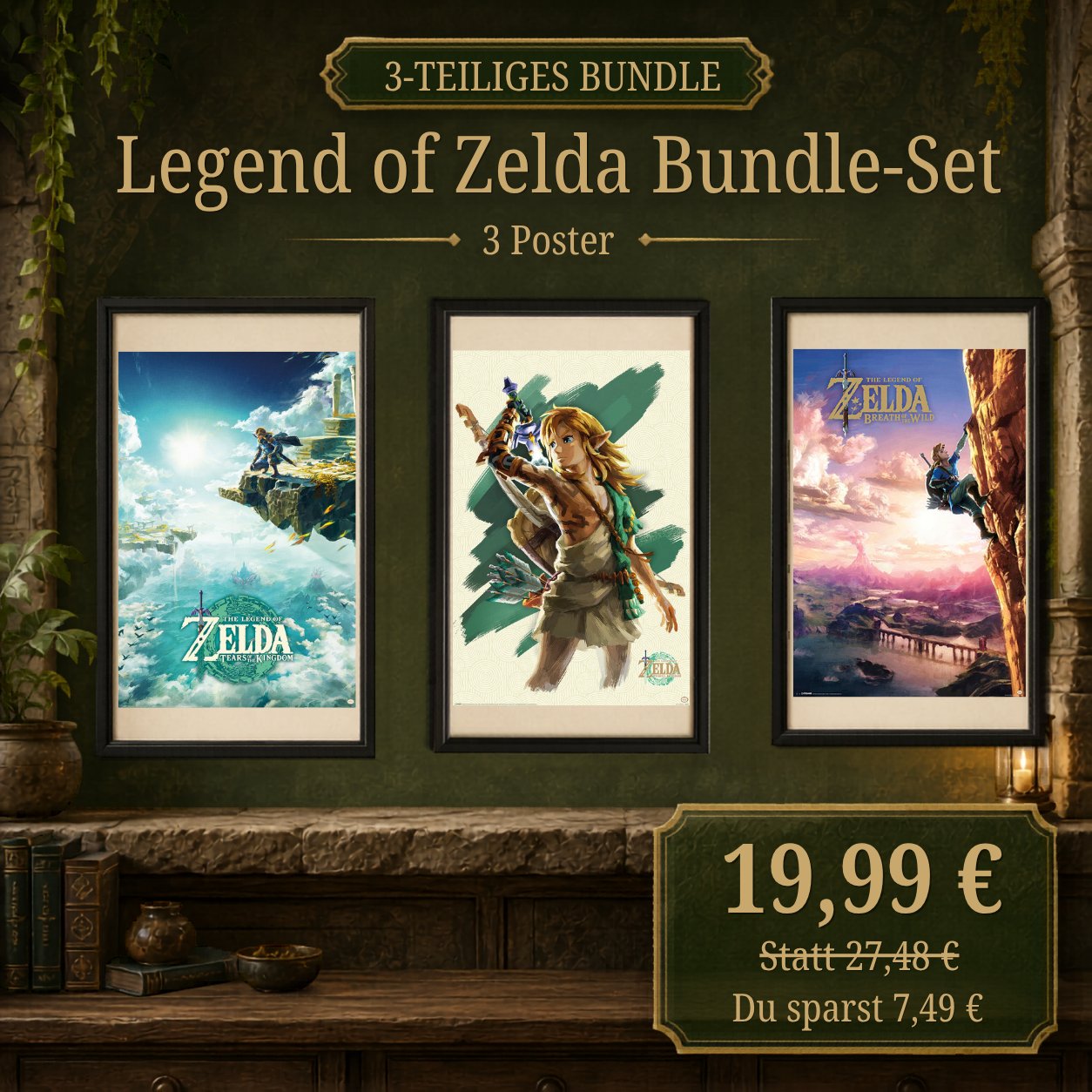 Imagen del producto del conjunto Legend of Zelda Bundle-Set