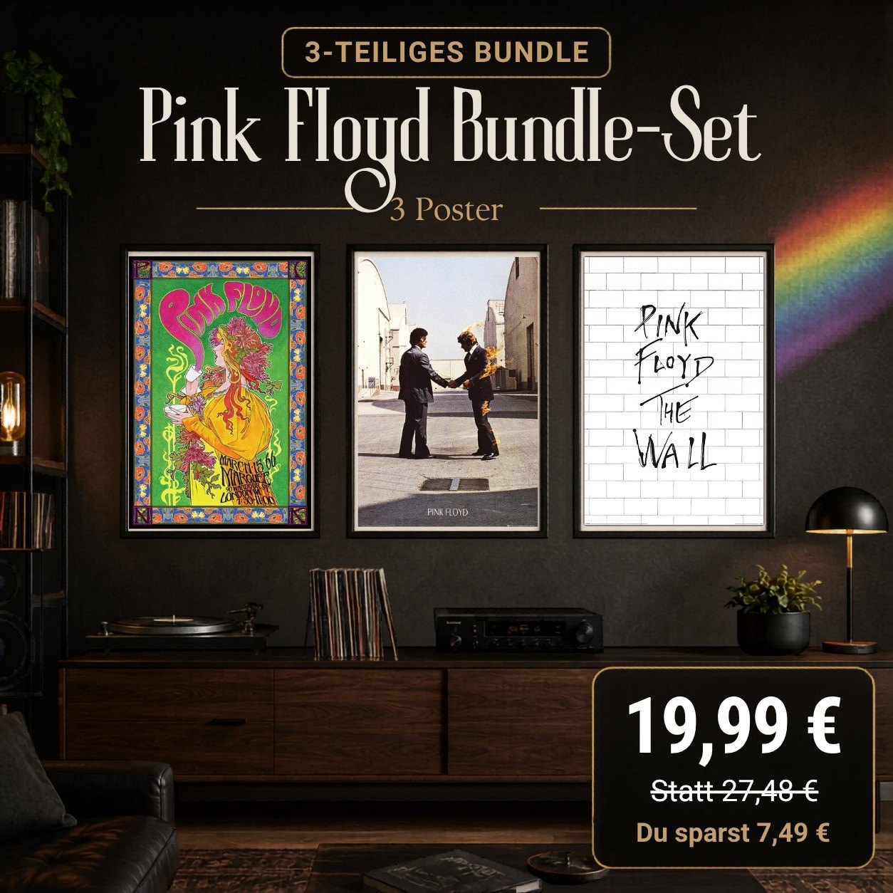 Imagen del producto del conjunto de Pink Floyd