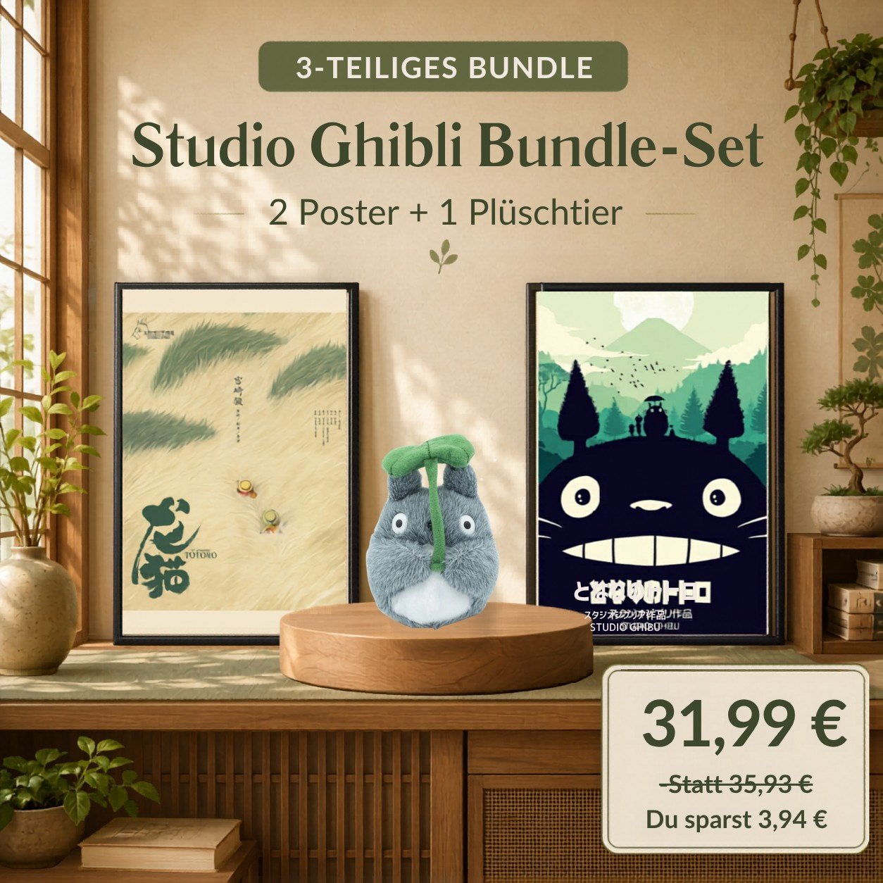 Imagen del producto del conjunto de Studio Ghibli